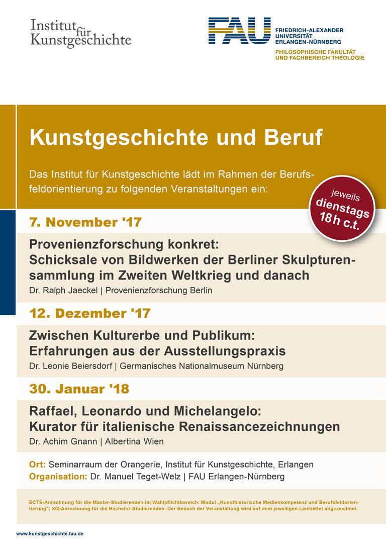 Kunstgeschichte und Beruf