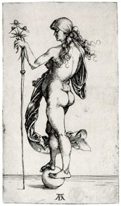 Albrecht Dürer, Fortuna, um 1495/96