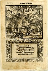 Hans Schäufelein, Das hölzerne Pferd, 1534