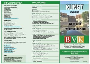 Flyer "Kunst zwischen Wert und Wertschätzung"