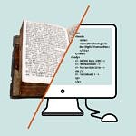 Beitragsbild: Sprachtechnologie in den Digital Humanties, Mooc Kurs