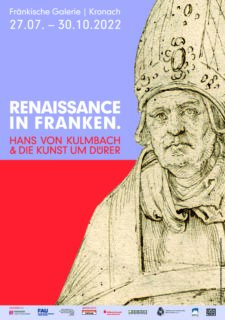 Plakat zur Ausstellung Renaissance in Franken